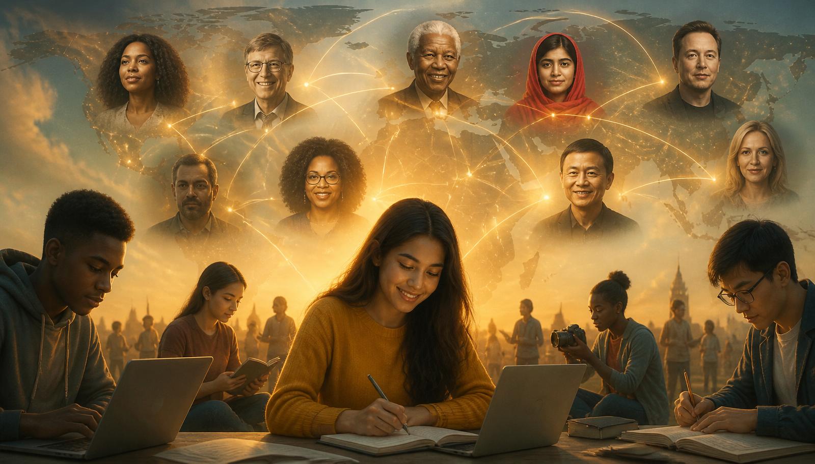 Learners connected to famous mentors across the globe
