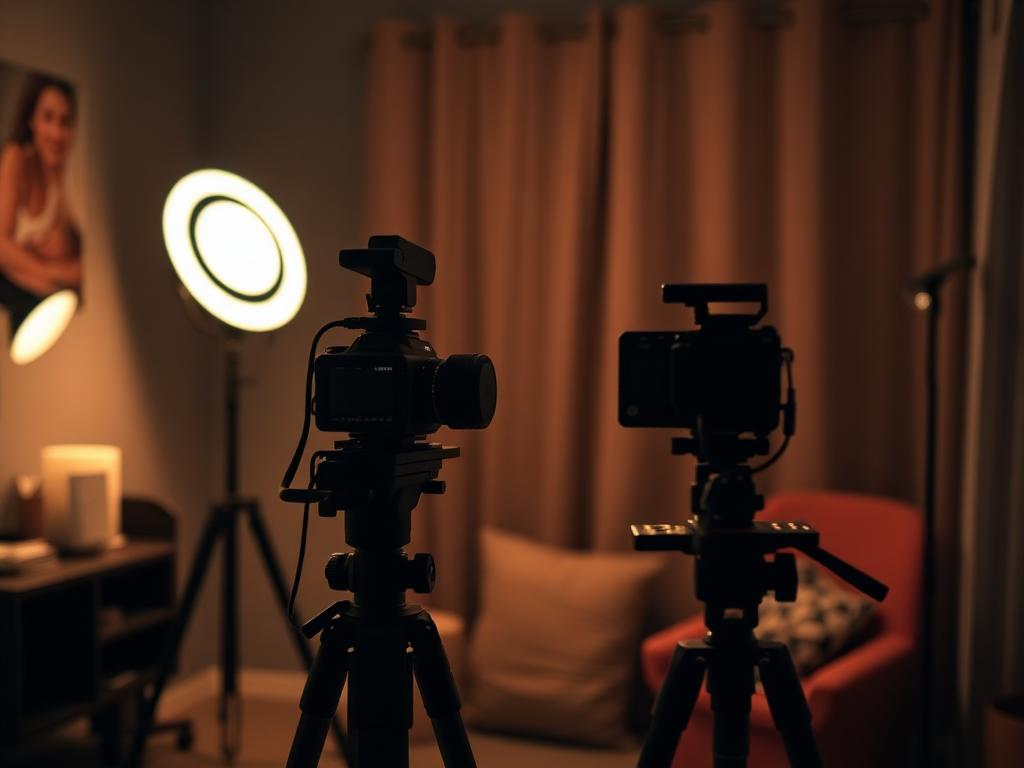 Creator recording content